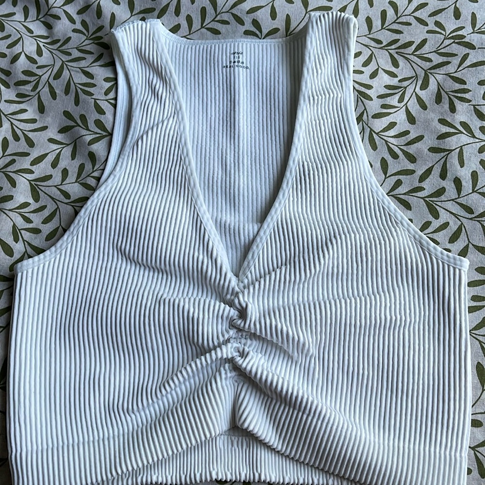 aerie Cinched Bra Tank Top